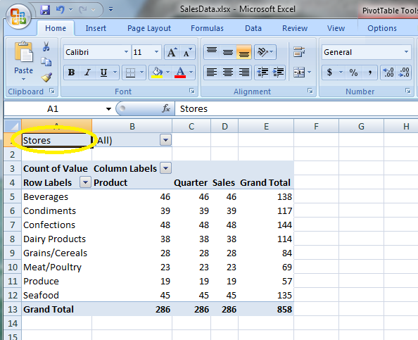 How To Create Pivot Table From Multiple Sheets In Excel | Vertical Horizons